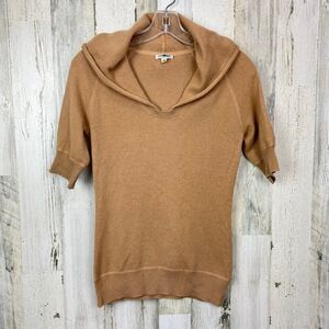 Generra 100% cashmere hoodie top size small